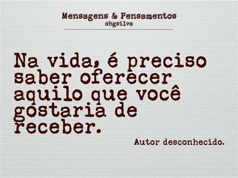 Você recebe e.